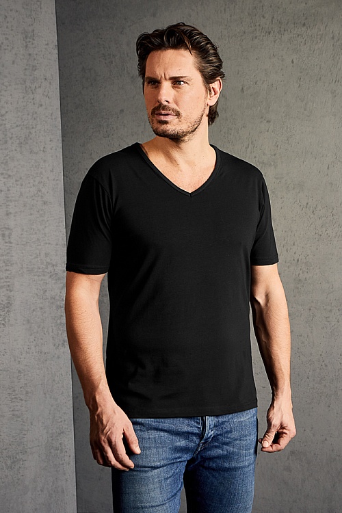 Men's slim fit V-neck T-shirt Promodoro Men’s Slim Fit V-Neck-T (P-3082) - Photo