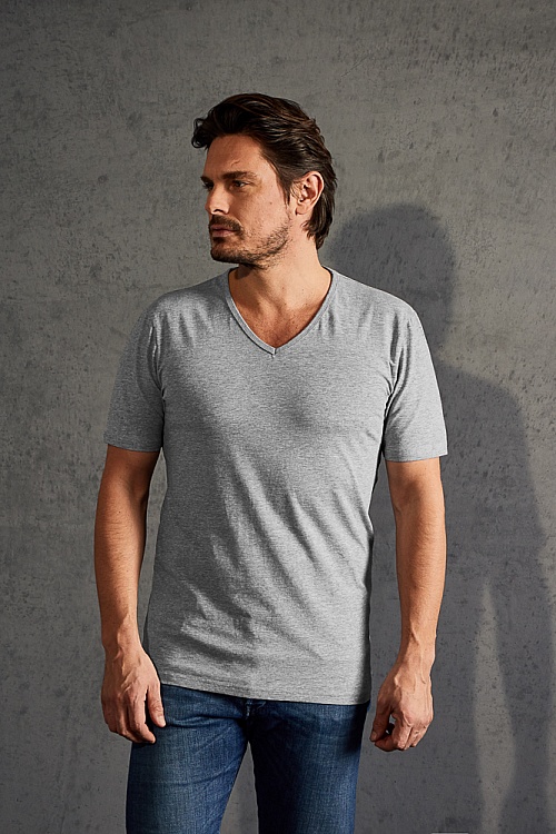 Men's slim fit V-neck T-shirt Promodoro Men’s Slim Fit V-Neck-T (P-3082) - Photo