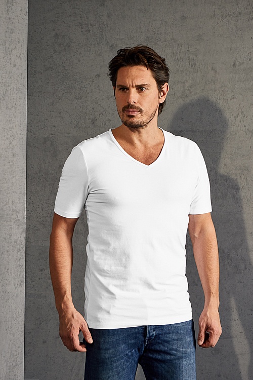 Men's slim fit V-neck T-shirt Promodoro Men’s Slim Fit V-Neck-T (P-3082) - Photo