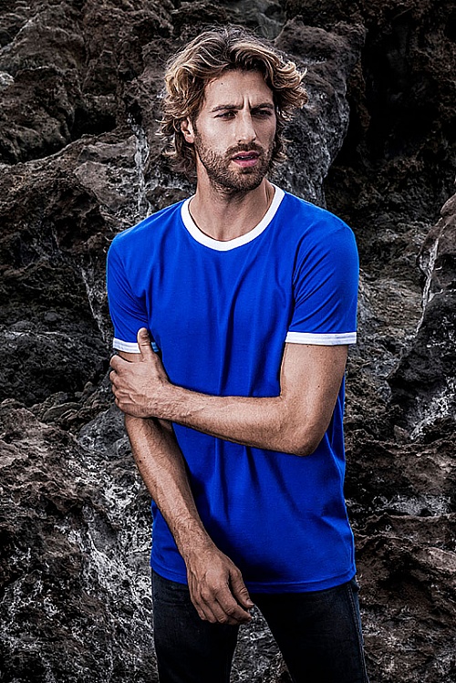 Men’s T-shirt Promodoro Men’s Contrast-T (P-3070) - Photo