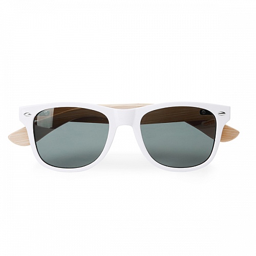 Okulary przeciwsłoneczne z bambusowymi zausznikami Stamina Eden UV400 (SG8104) - Zdjęcie