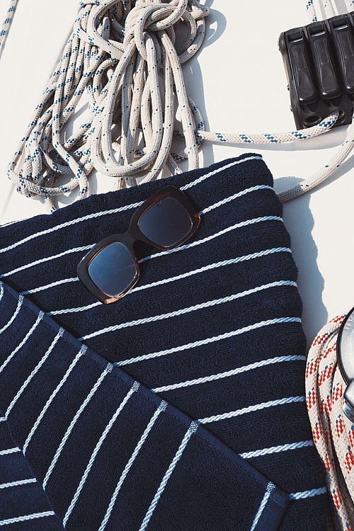 OLIMA BEACH STRIPED TOWEL (OL2000) - Photo
