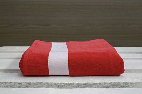 OLIMA VELOUR BEACH TOWEL (OLV4000) - Photo