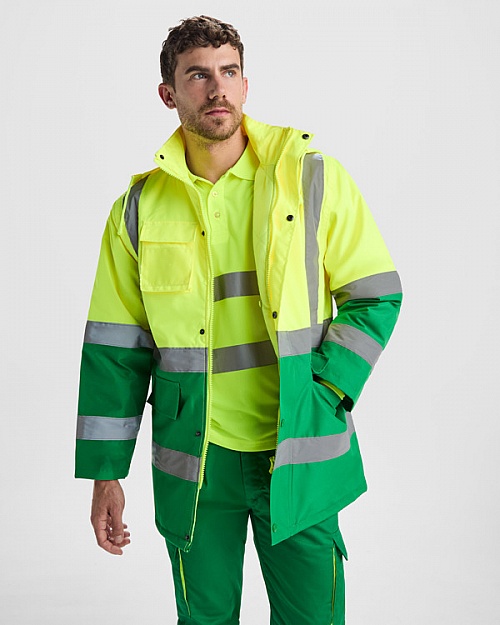 Parka wysokiej widoczności Roly Merak 395 g (HV9320) - Zdjęcie