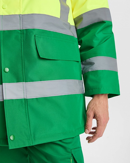 Parka wysokiej widoczności Roly Merak 395 g (HV9320) - Zdjęcie