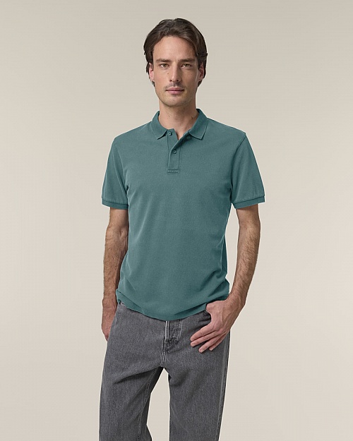 Polo shirt Stanley Coaster Vintage 185 g (STPU252) - Photo