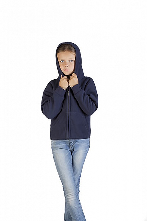 Promodoro Kid's Hooded Fleece Jacket (P-798) - Zdjęcie