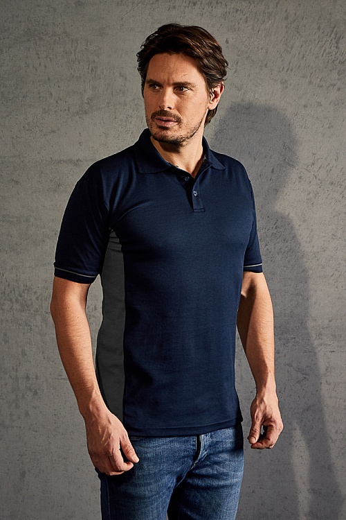 Promodoro Men's Function Contrast Polo (P-4520) - Photo