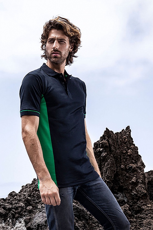 Promodoro Men's Function Contrast Polo (P-4520) - Photo