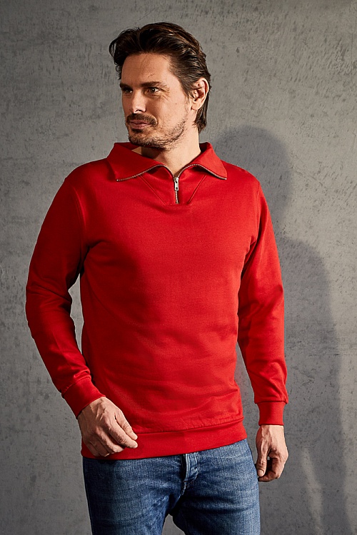 Promodoro Men's Troyer Sweater (P-5050) - Zdjęcie