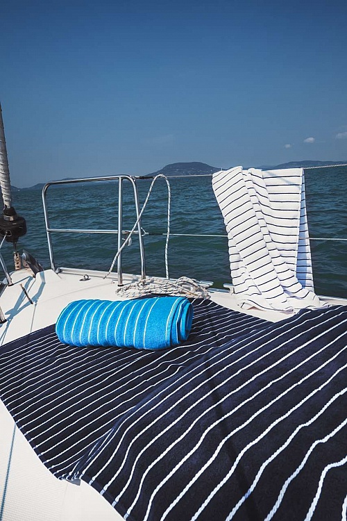 Ręcznik OLIMA BEACH STRIPED TOWEL (OL2000) - Zdjęcie