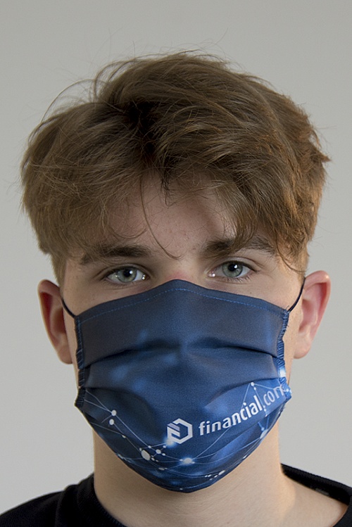 Reusable face masks all over sublimation print - Photo