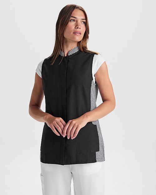 ROLY ALDANY Sleeveless Scrub Vest (DE9105) - Zdjęcie