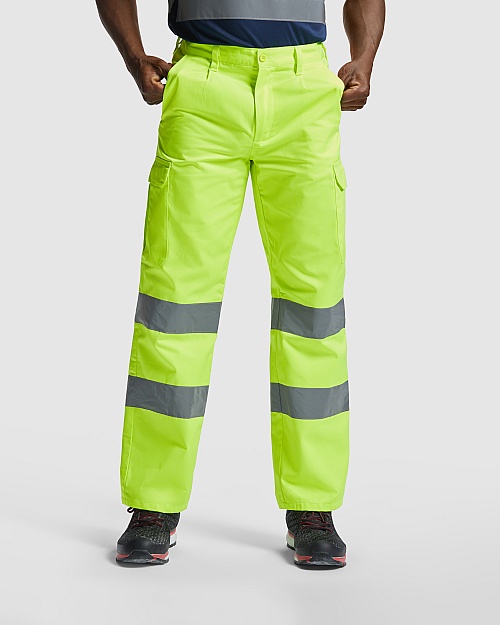 ROLY ALFA High-Visibility Trousers (HV9309) - Zdjęcie