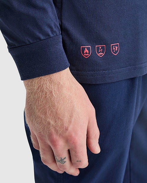 ROLY DEFENDER Fireproof L/S T-shirt (FR9401) - Zdjęcie