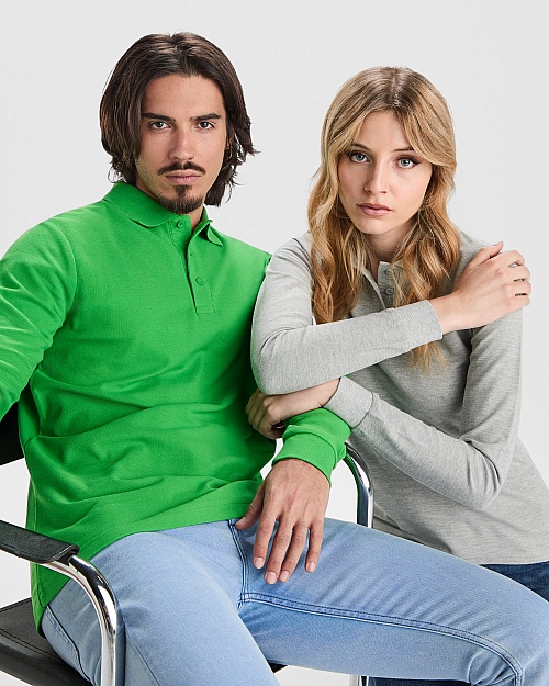 ROLY ESTRELLA Long-Sleeve Polo (PO6635) - Photo