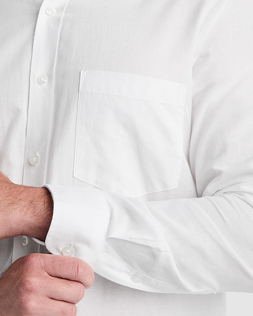 ROLY OXFORD L/S Shirt 140 g (CM5507) - Zdjęcie