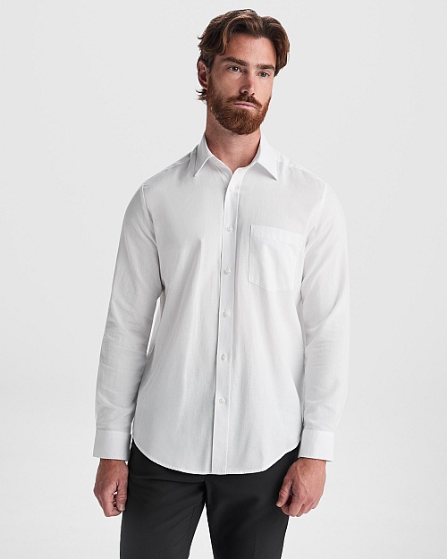 ROLY OXFORD L/S Shirt 140 g (CM5507) - Zdjęcie