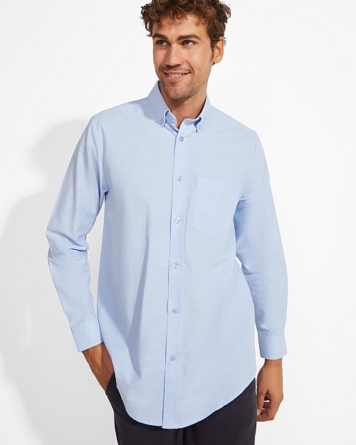 ROLY OXFORD L/S Shirt 140 g (CM5507) - Zdjęcie