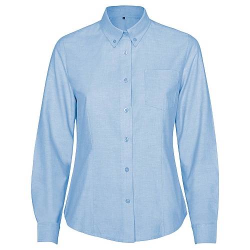 ROLY OXFORD WOMAN L/S Shirt 140 g (CM5068) - Zdjęcie