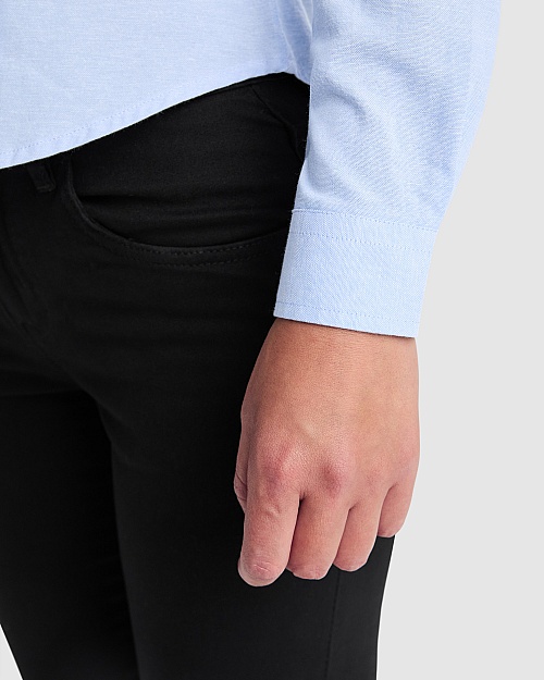 ROLY OXFORD WOMAN L/S Shirt 140 g (CM5068) - Zdjęcie