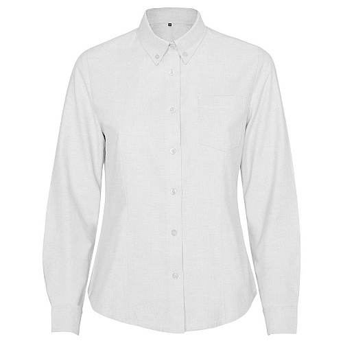 ROLY OXFORD WOMAN L/S Shirt 140 g (CM5068) - Zdjęcie