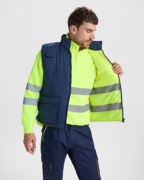ROLY PERSEI Two-Sided HV Vest (HV9313) - Zdjęcie