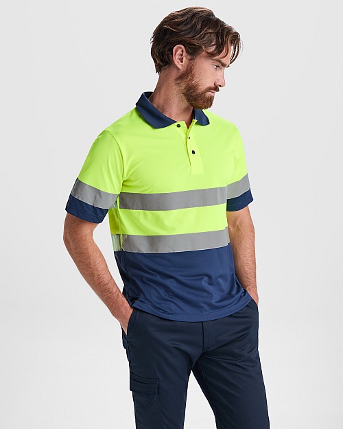 ROLY POLARIS High-Visibility Polo (HV9302) - Photo