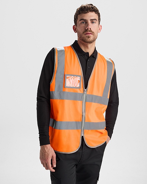 ROLY POLUX High-Visibility Vest (CC9311) - Zdjęcie