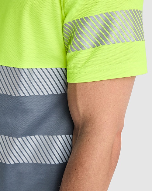 ROLY TAURI High-Visibility T-shirt (HV9317) - Photo