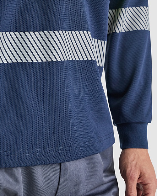 ROLY VEGA L/S High-Visibility Polo Shirt (HV9316) - Zdjęcie