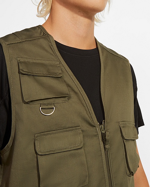 ROLY VENERA Multi-Pocket Work Vest (CC9111) - Zdjęcie