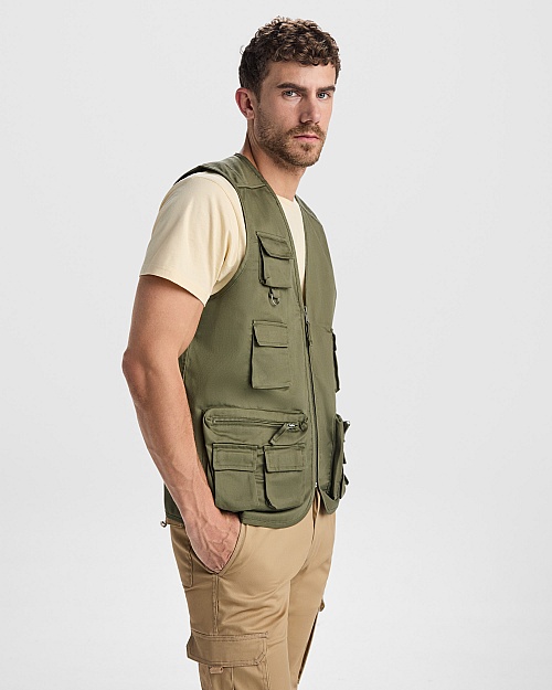 ROLY VENERA Multi-Pocket Work Vest (CC9111) - Zdjęcie