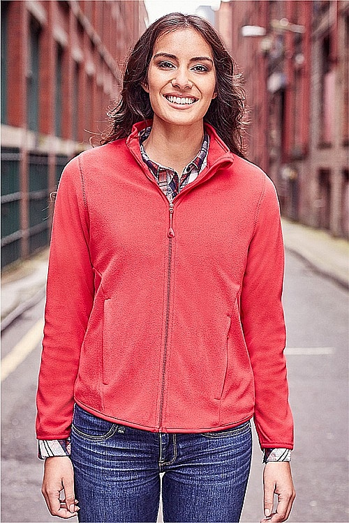 Russell Ladies Full Zip Micro Fleece (R-883F) - Photo