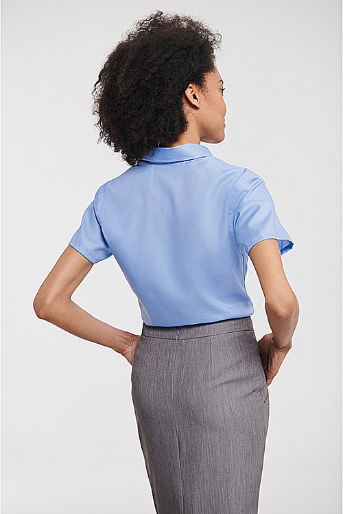 Russell Ladies SS Non-Iron Shirt (R-957F) - Photo