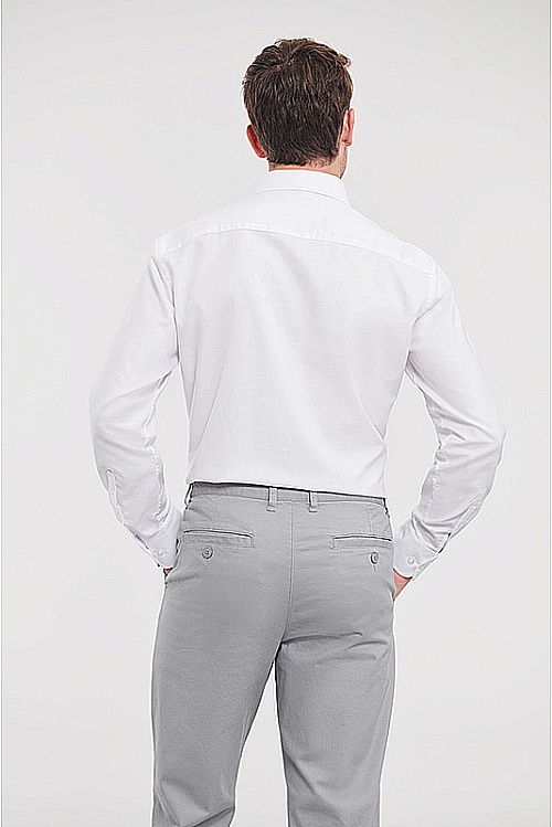 Russell Men's LS Easy Care Oxford Shirt (R-922M) - Zdjęcie