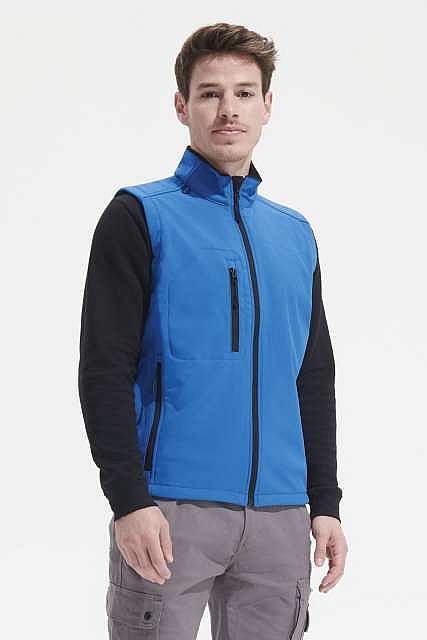 Sol's Rallye Men Sleeveless Softshell (SO46601) - Zdjęcie