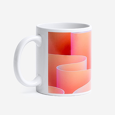 STAMINA LEMON Ceramic Mug 350ml (TZ3999) - Photo