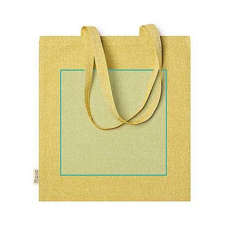 STAMINA Torba z bawełny z recyklingu RIVOLI (BO7162) - Zdjęcie