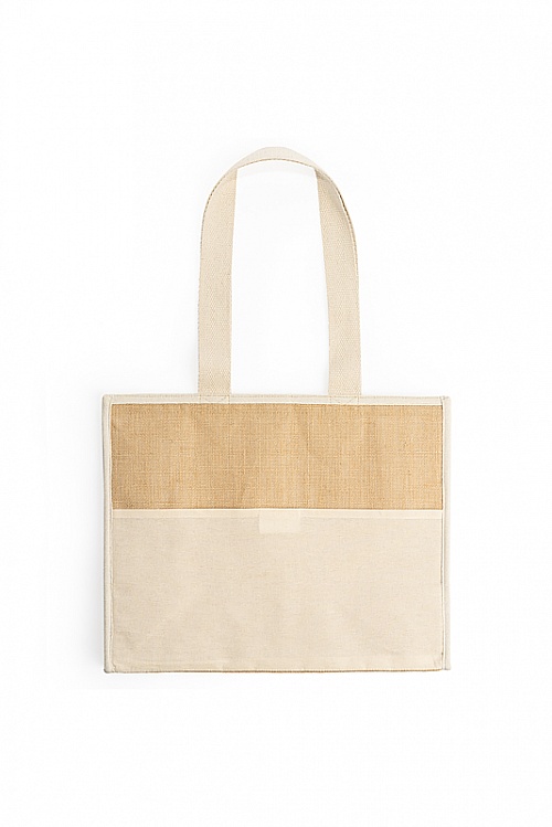 STAMINA VENICE Laminated Jute Cooler Bag (TB7161) - Photo