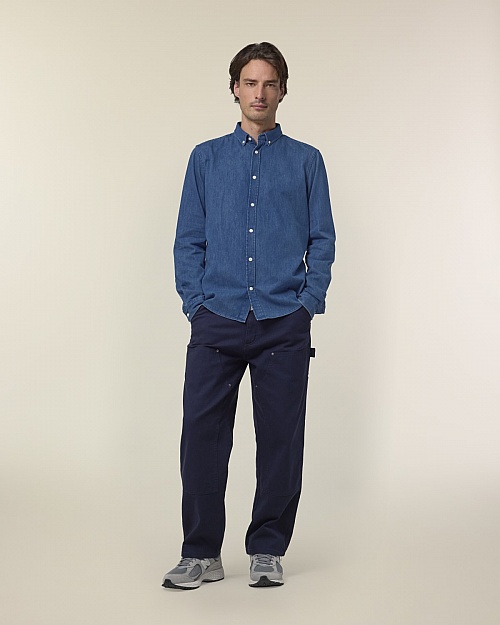 Stanley Denim Shirt 235 g (STWM967) - Zdjęcie