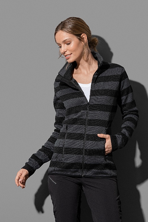 Stedman Active Striped Fleece Women (ST5190) - Zdjęcie