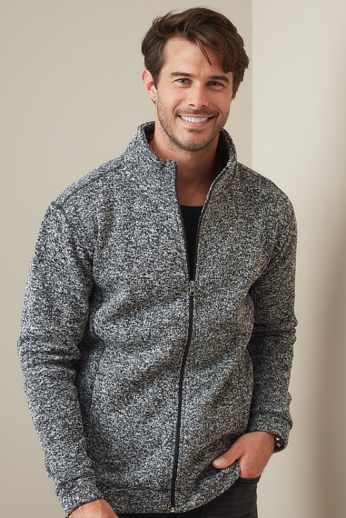 Stedman Knit Fleece Jacket Men (ST5850) - Zdjęcie