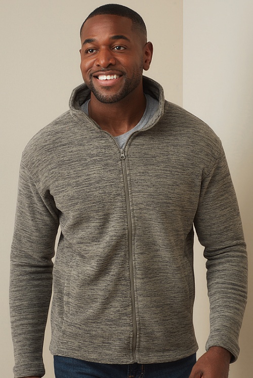 Stedman Melange Fleece Jacket Men (ST5060) - Photo