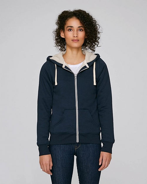 Stella Travels Sherpa Hoodie Sweat. 300g (STSW227) - Photo