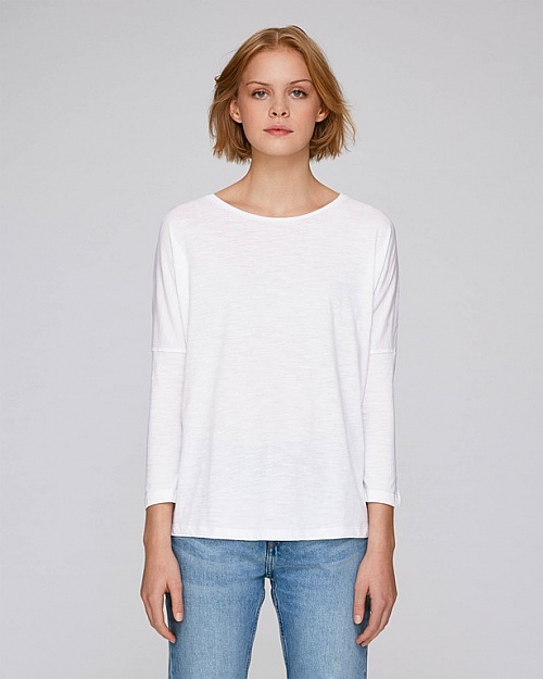 Stella Turns Slub LS T-shirt 130g (STTW033) - Zdjęcie