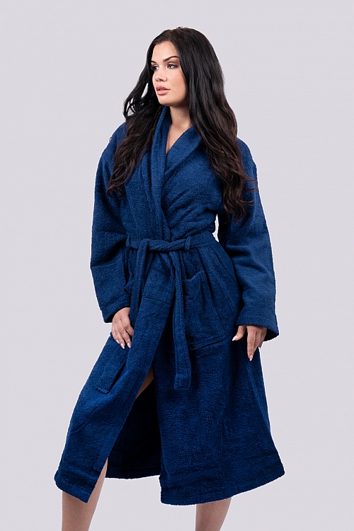 Szlafrok OLIMA TERRY BATHROBE (OL3300) - Zdjęcie