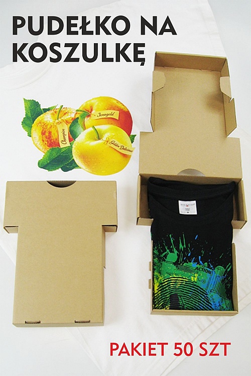 T-shirt BOX - PACK 50 pieces - Photo