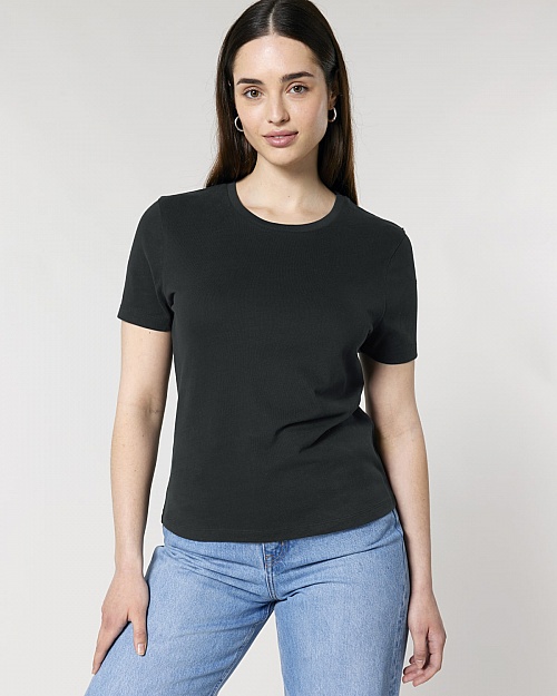 T-shirt damski dopasowany Stella Ella 180 g (STTW174) - Zdjęcie