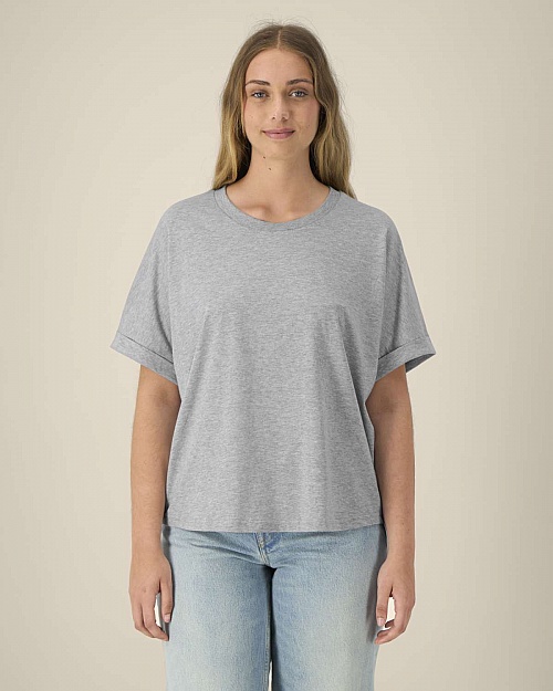 T-shirt damski oversize Stella Collider 155 g (STTW089) - Zdjęcie